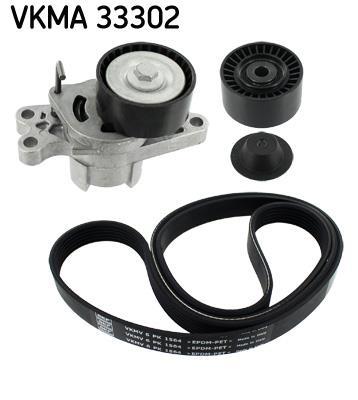 Kit de courroie d'accessoire (Courroie d’alternateur) SKF VKMA 33302